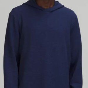 NEW Lululemon Shift Stitch Hoodie Men's Large L Blue Sweater Hood HEDT